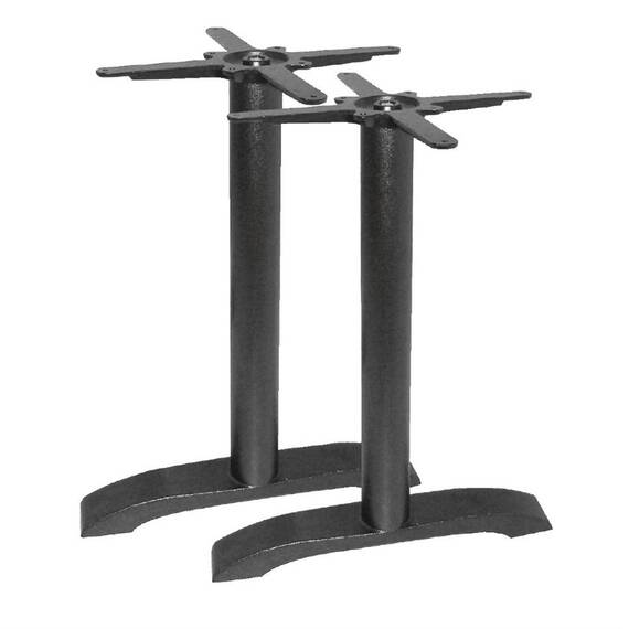 Bolero Doppeltischfuß Gusseisen 72cm hoch