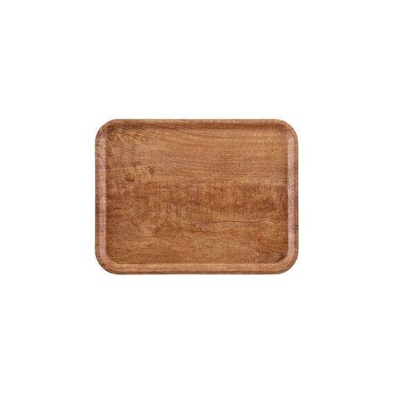 Cambro Madeira laminiertes Serviertablett braune Olive 46cm