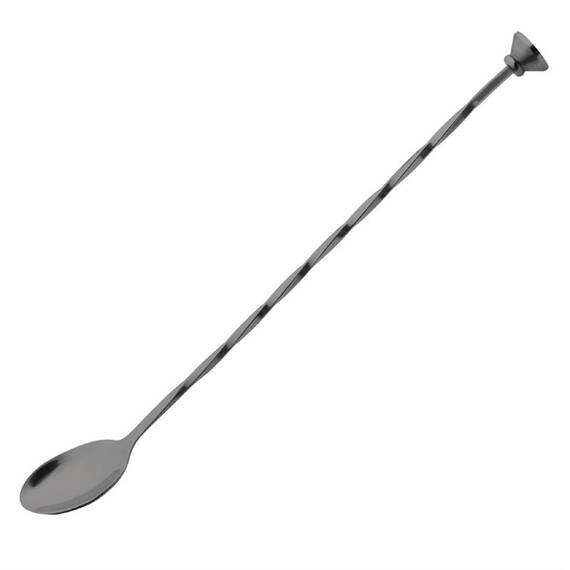 Olympia Cocktail Barlöffel schwarz