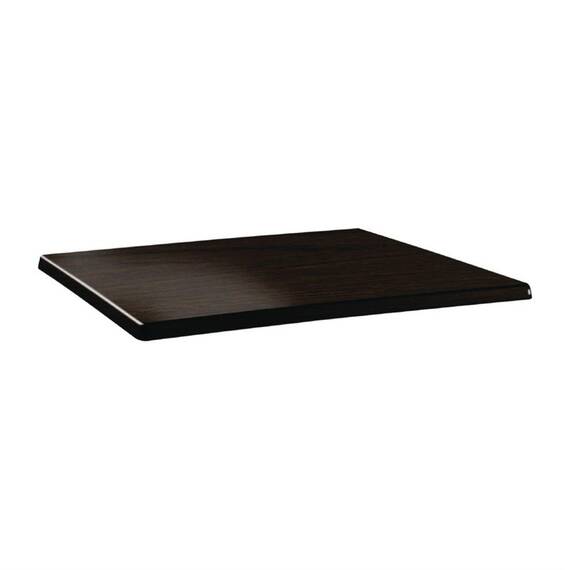 Topalit Classic Line rechteckige Tischplatte Wenge 110 x 70cm