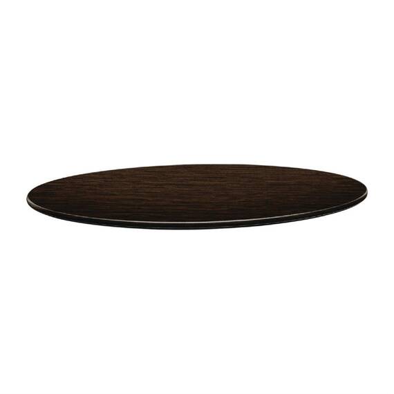 Topalit Smartline runde Tischplatte Wenge 70cm