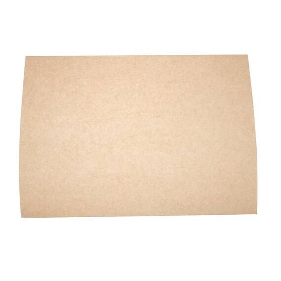 Vegware Kompostierbares Pergamentpapier ungebleicht 38 x 27,5cm