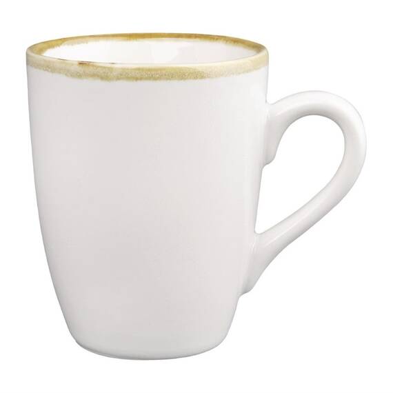 Olympia Kiln Kaffeebecher Kreideweiß 34cl (6 Stück)