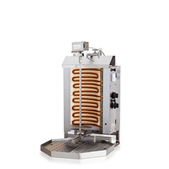 CombiSteel Gyros Grill Elektro Motorposition Oben 4 Heizzonen