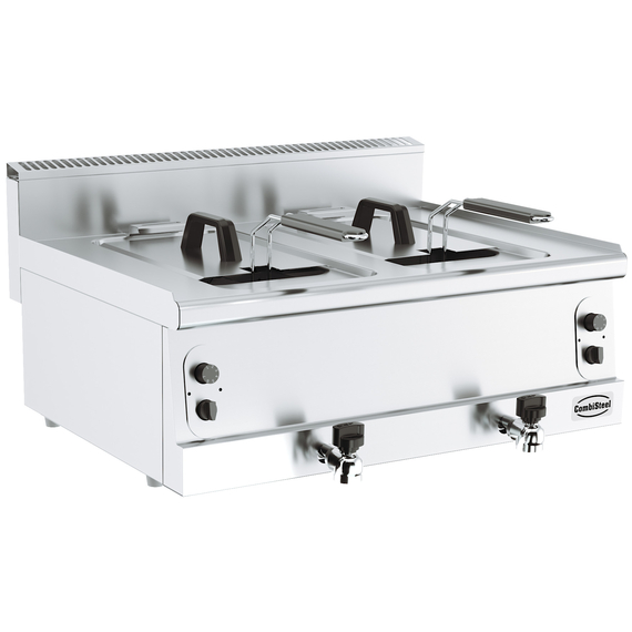 CombiSteel Base 600 Friteuse Gas 2x8l