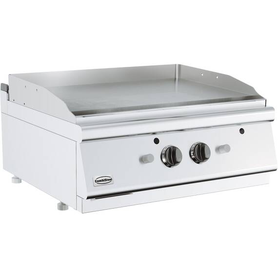 CombiSteel Base 700 Gas Grillplatte Chrom
