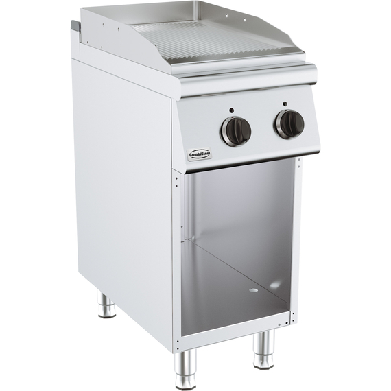 CombiSteel Base 700 El. Grillplatte Gerillt