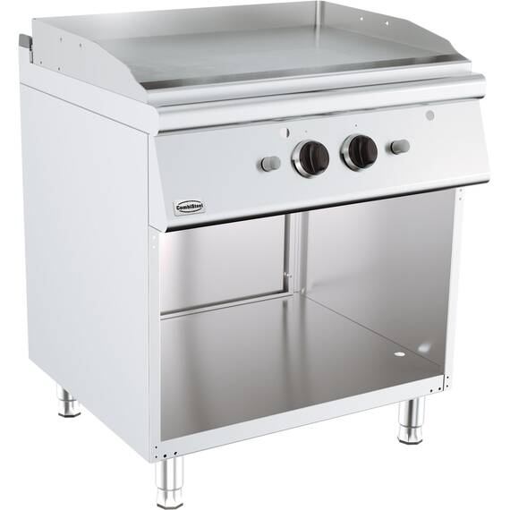 CombiSteel Base 700 Gas Grillplatte Chrom