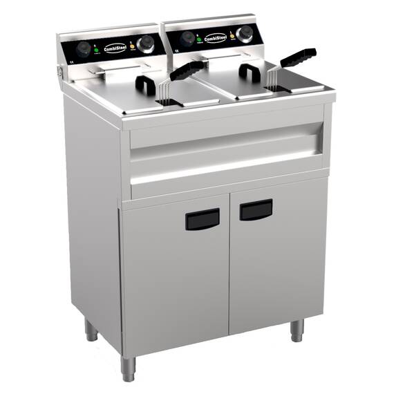 CombiSteel Elektro Friteuse 2x9l