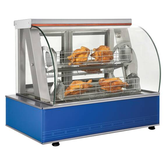 CombiSteel Hähnchengrill Elektro 4 Spießen