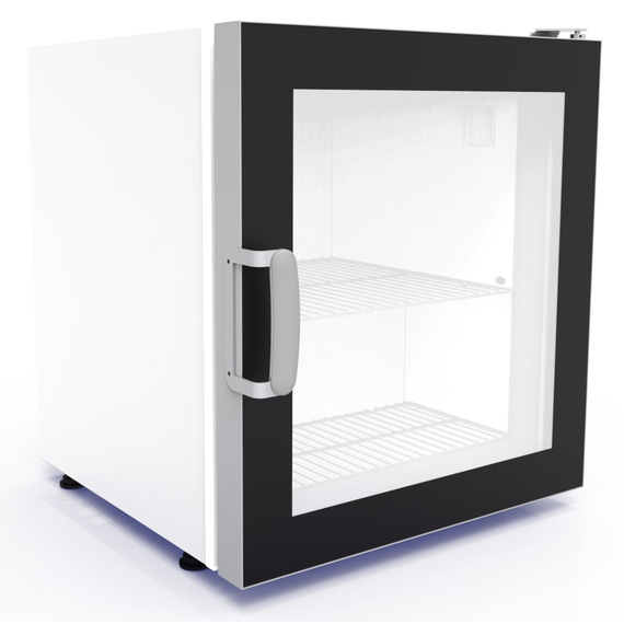 CombiSteel Tischmodell Tiefkühlschrank Mit Glastür für Eis