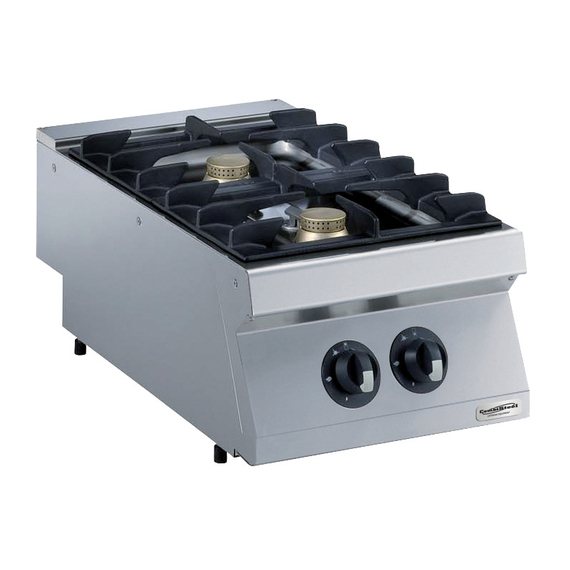 CombiSteel Pro 700 Gasherd 2 Br. 