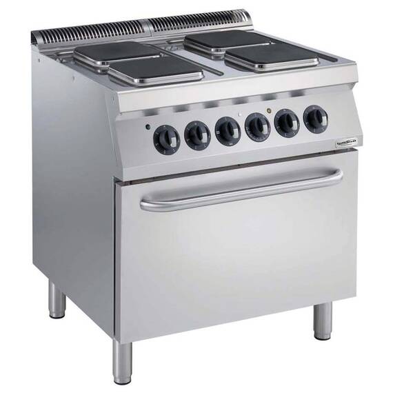 CombiSteel Pro 700 El.herd 4 Pl. Mit El. Backofen