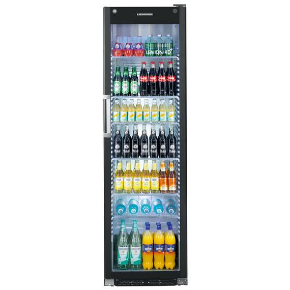 Liebherr FKDv 4523 PremiumPlus Getränkekühlschrank mit Glastür, Display und LED, Farbe: Schwarz, Modell: FKDv 4523, Bild 5