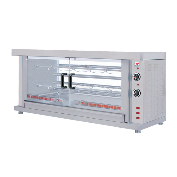 CombiSteel Hähnchengrill Elektro 2 Spießen