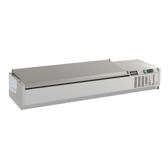 CombiSteel Aufsatzvitrine Rfs Deckel 1/4 Gn