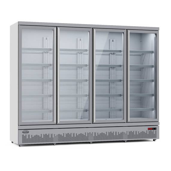 CombiSteel Kühlschrank 4 Glastüren Jde-2025r