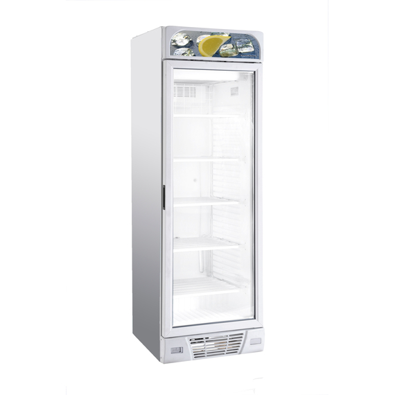 CombiSteel Tiefkühlschrank 1 Glastür 382l