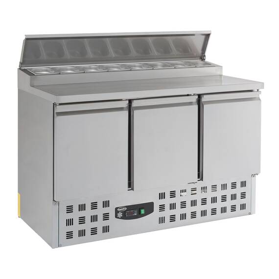 CombiSteel Kühlsaladette 3 Türen