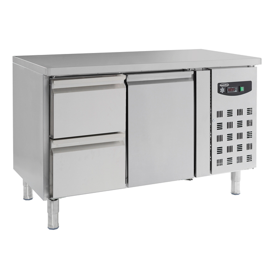 CombiSteel 700 Kühltisch 1 Tür Und 2 Schubladen