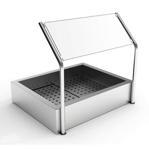 CombiSteel Glasaufsatz 3/1 Gn Self Service   für 7013.2710