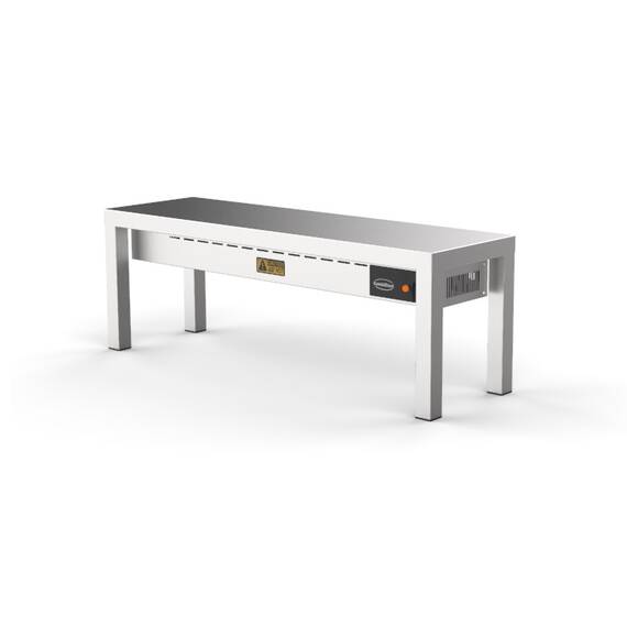CombiSteel Aufsatzbord Keramisch Beheizt 1 Stufig