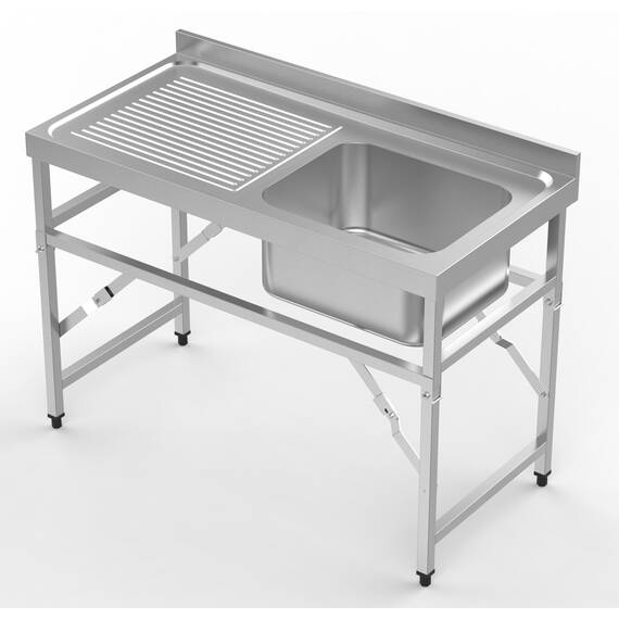 CombiSteel 600 Zusammenklappbare Spültisch 1200 1r
