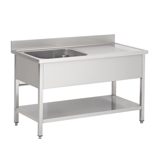 CombiSteel 600 Spültisch Grundboden 1 Links 1200