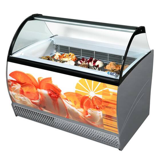 CombiSteel Speiseisvitrine Isabella 10
