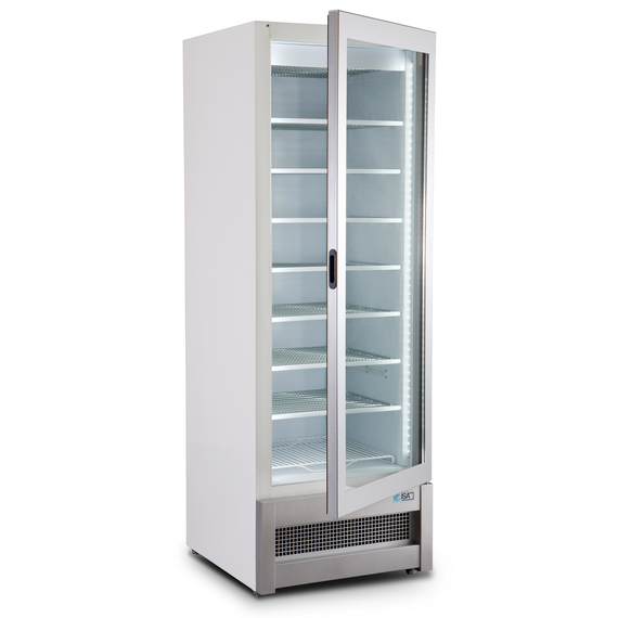 CombiSteel Tiefkühlschrank Glastür Marin Statischer