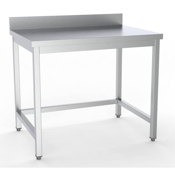 CombiSteel 600 Arbeitstisch Offenem Unterbau Aufkantung Selbstmontage 1400