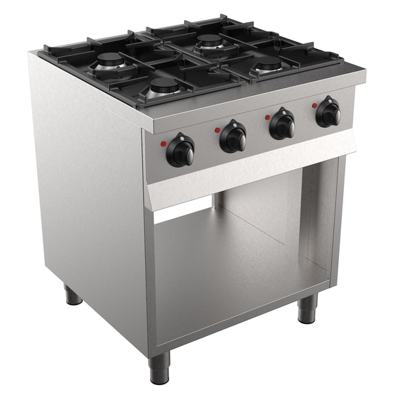CombiSteel Base 700 Gasherd 4 Br.