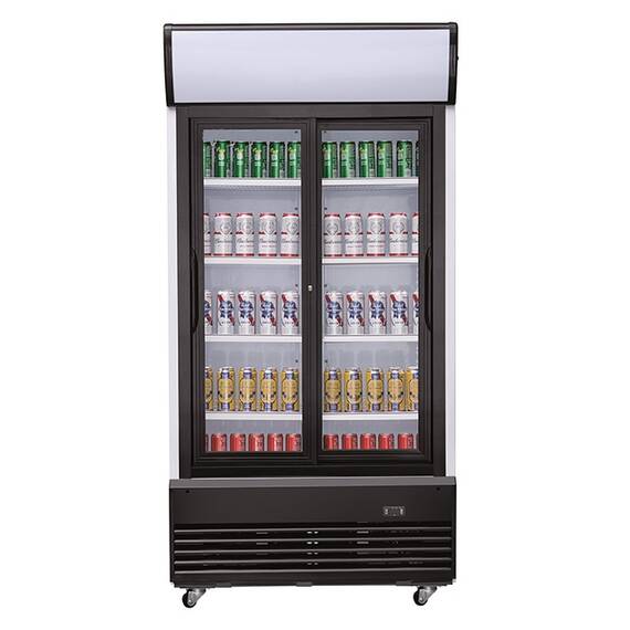 CombiSteel Kühlschrank Mit Schiebeglastüren 800l