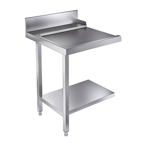 CombiSteel Ablauftisch Grundboden 700 Links für 7280.0045-0046