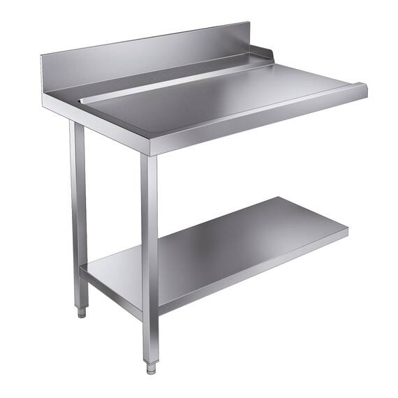 CombiSteel Ablauftisch Grundboden 1100 Links für 7280.0045-0046