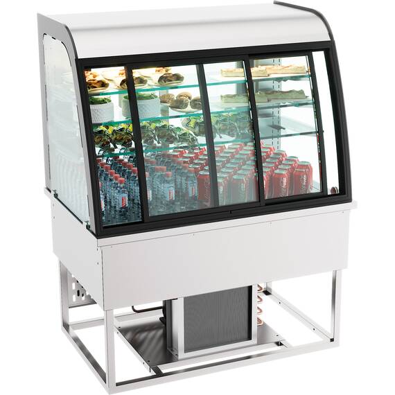 CombiSteel Drop-in Koelvitrine 200l Schui