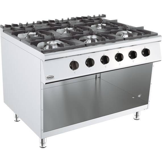 CombiSteel Base 900 Gasherd 6 Br.