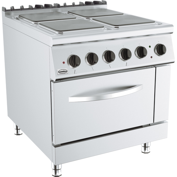 CombiSteel Base 900 Elektroherd 4 Platten Mit El. Backofen