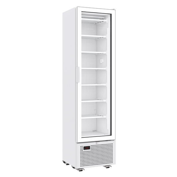 CombiSteel Tiefkühlschrank 1 Glastür 221l