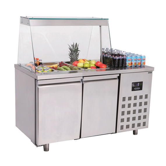 CombiSteel Saladette 2 Türen 3x 1/1gn Behälter