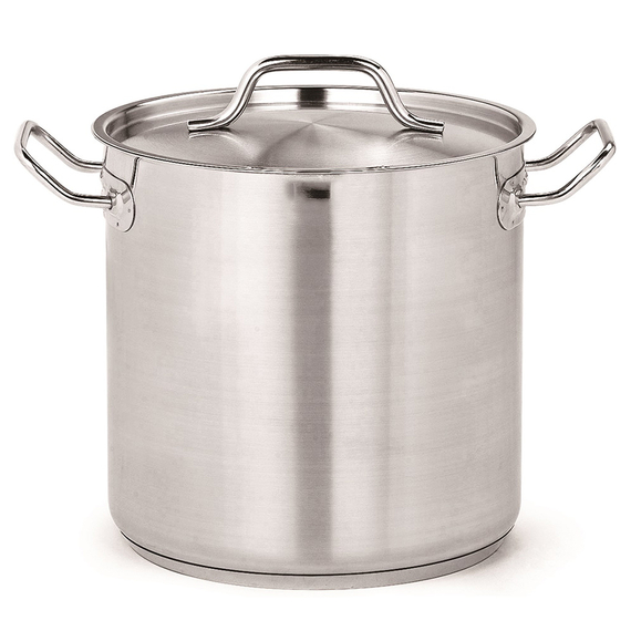 CombiSteel Gemüsetopf Hoch Edelstahl + Deckel Ø28 17l