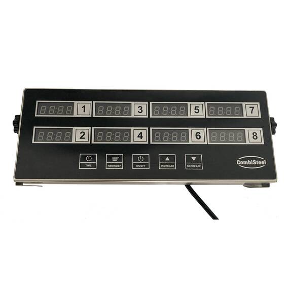 CombiSteel Digitaler Küchentimer 8 Kanäle Dkt-8