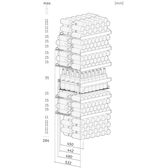 Liebherr WFbli 7741 Perfection Weinkühlschrank Professional, Modell: WFbli 7741, Bild 10