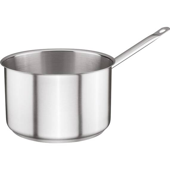 Stalgast Edelstahl Stielkasserolle ohne Deckel, Serie OnSet, Ø 240 mm, Höhe 105 mm, 4,3 Liter
