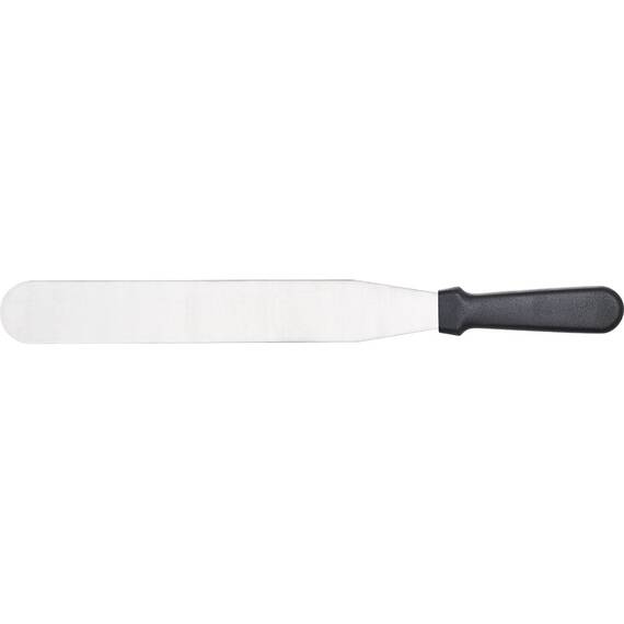 Palette mit flexibler Klinge, Griff schwarz, Klingenlänge 26 cm