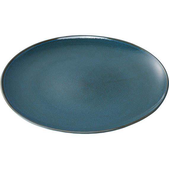 Stalgast Design Speiseteller, blau, Porzellan, Ø 260 mm