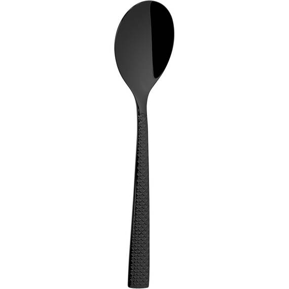 Stalgast Edelstahl 12 Kaffeelöffel, schwarz, Serie Hidraulic