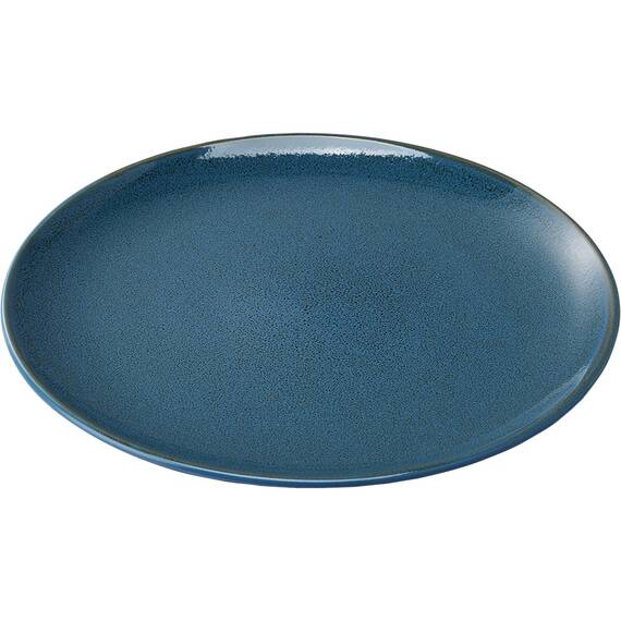 Stalgast Design Frühstücksteller, blau, Porzellan, Ø 200 mm