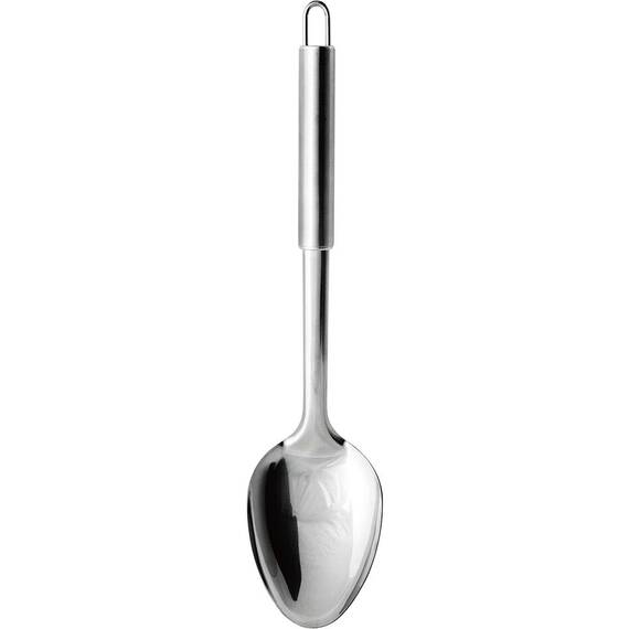 Servierlöffel, runder Griff, Länge 32,8 cm