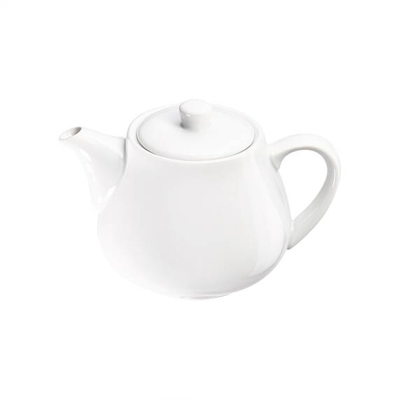 Stalgast 2 Kännchen, reinweißes Hotelporzellan, Serie Isabell, 0,64 Liter